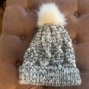 Knit Beanie with Pom Pom - Loft